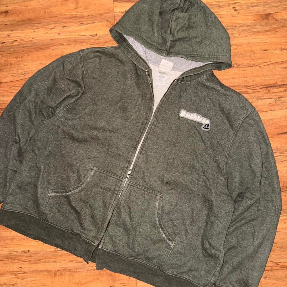 Y2k ruthless disney grey zip